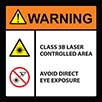 Laser Warning Sign